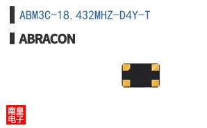 ABM3C-18.432MHZ-D4Y-T