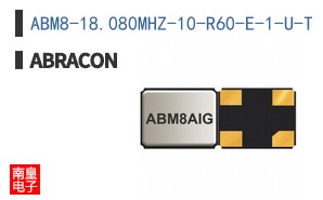 ABM8-18.080MHZ-10-R60-E-1-U-T