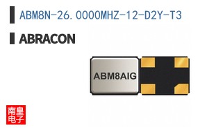 ABM8N-26.0000MHZ-12-D2Y-T3